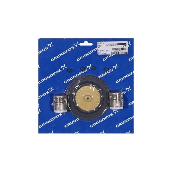 Pump Repair Parts- Kit, valve/diaphragm DME150 SS/T/SS, DME Series.